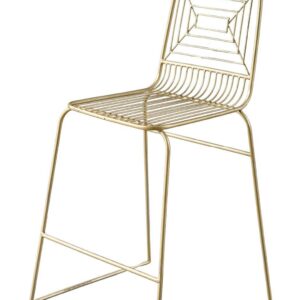 Banco Rose Metal Oro