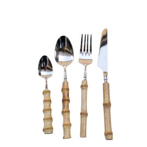 Cubiertos Bambu