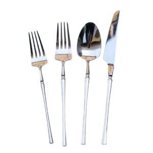 Cubiertos Plateados de Lujo