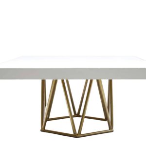 Mesa Alder Cuadrada Blanca