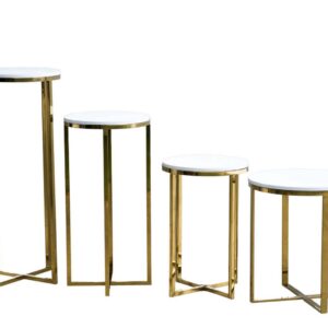 Set Periqueras Doradas