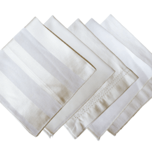 Servilletas en Tonalidades Neutrales