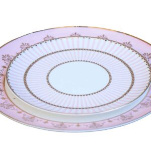 Vajilla Francesa Filo Oro