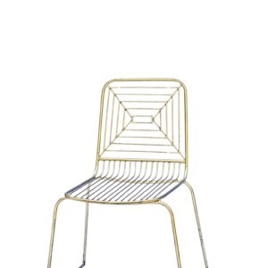 Silla Rose Metal Oro