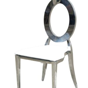 Silla Washington Oval Plateada